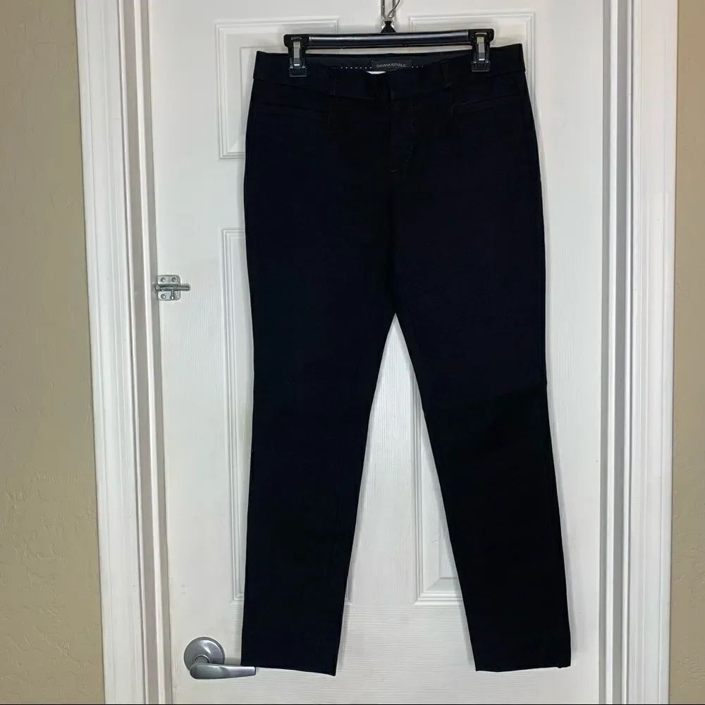 Banana Republic Classic Black Pants Size 2 Sloan Style